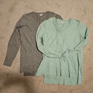2 Womens JCrew Sweaters